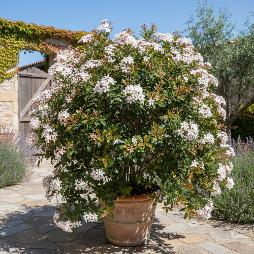 Indische Lorbeerheide (Rhaphiolepis indica)