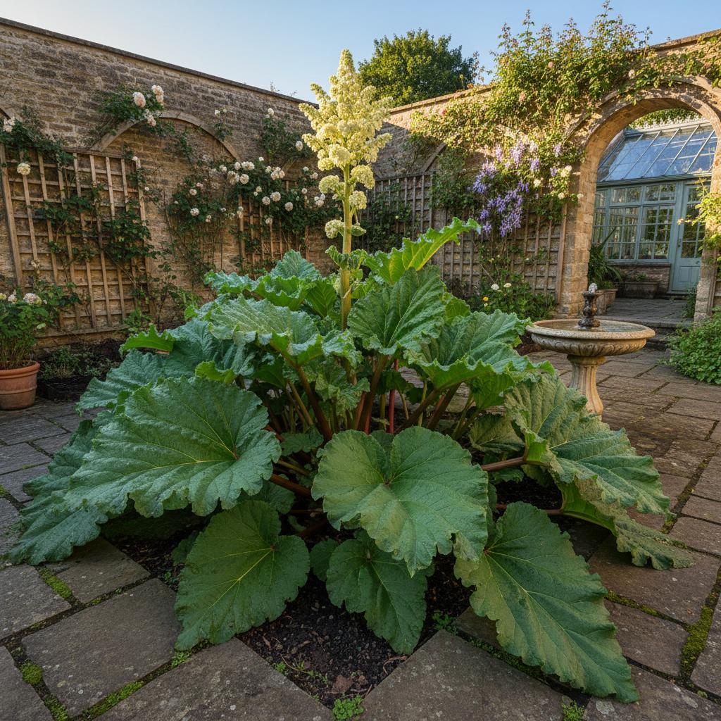 Rhapontischer Rhabarber (Rheum rhaponticum)