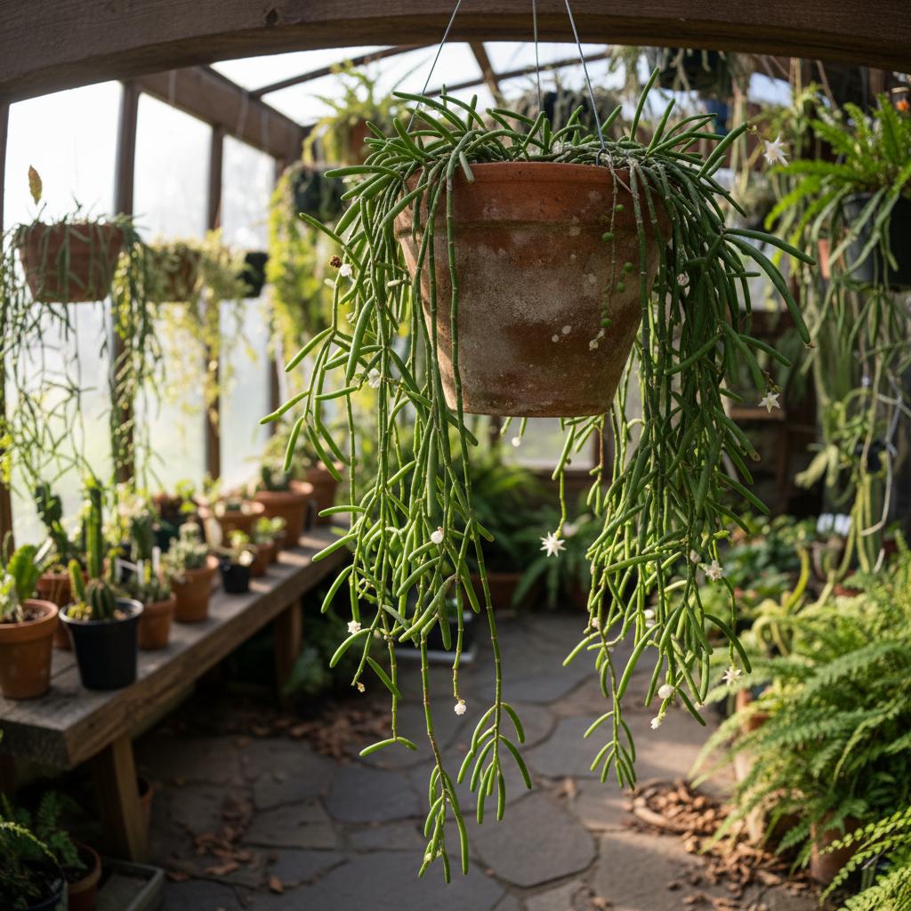 Schmalblättrige Rhipsalis (Rhipsalis mesembryanthemoides)