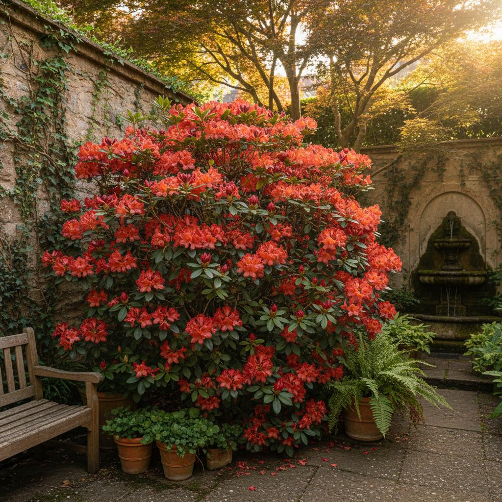 Rhododendron 'Autumn Embers' (Rhododendron 'Conleb' Autumn Embers)