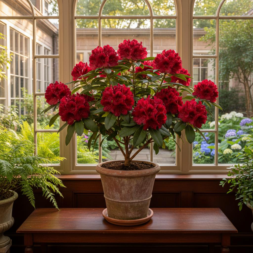 Girards Purpur-Rhododendron (Rhododendron 'Girard's Crimson')