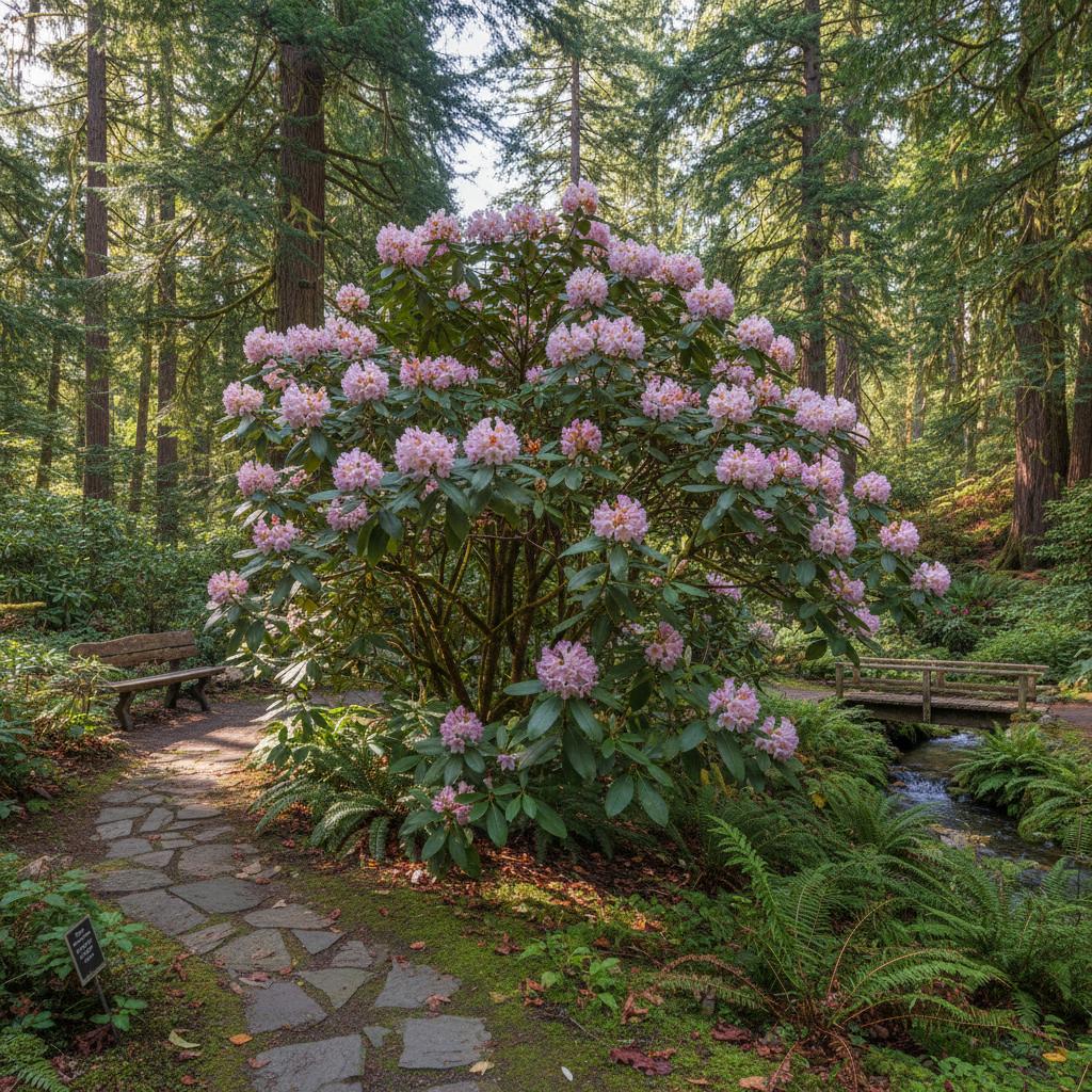 Groblättriger Rhododendron (Rhododendron macrophyllum)