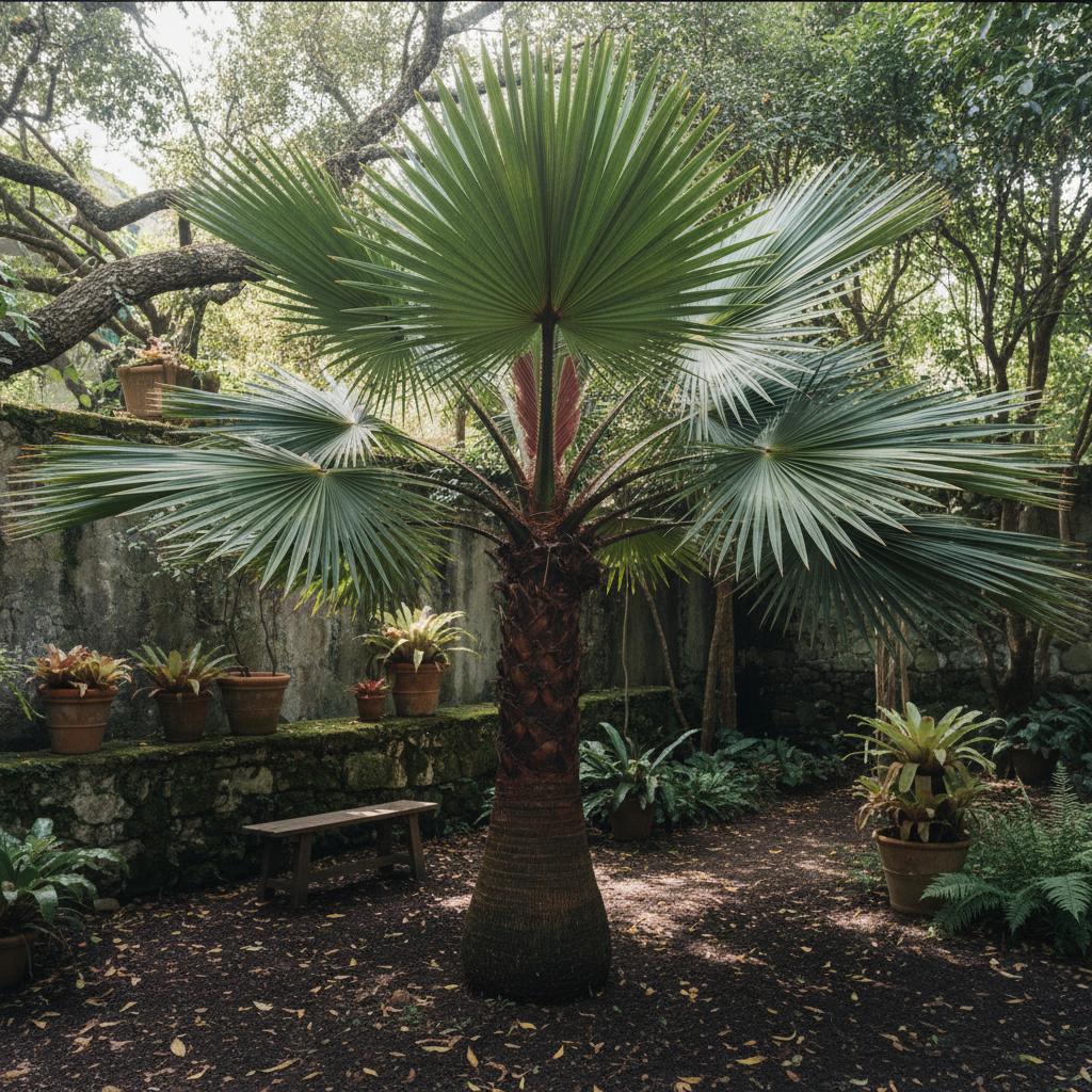 Nikau-Palme (Rhopalostylis sapida)