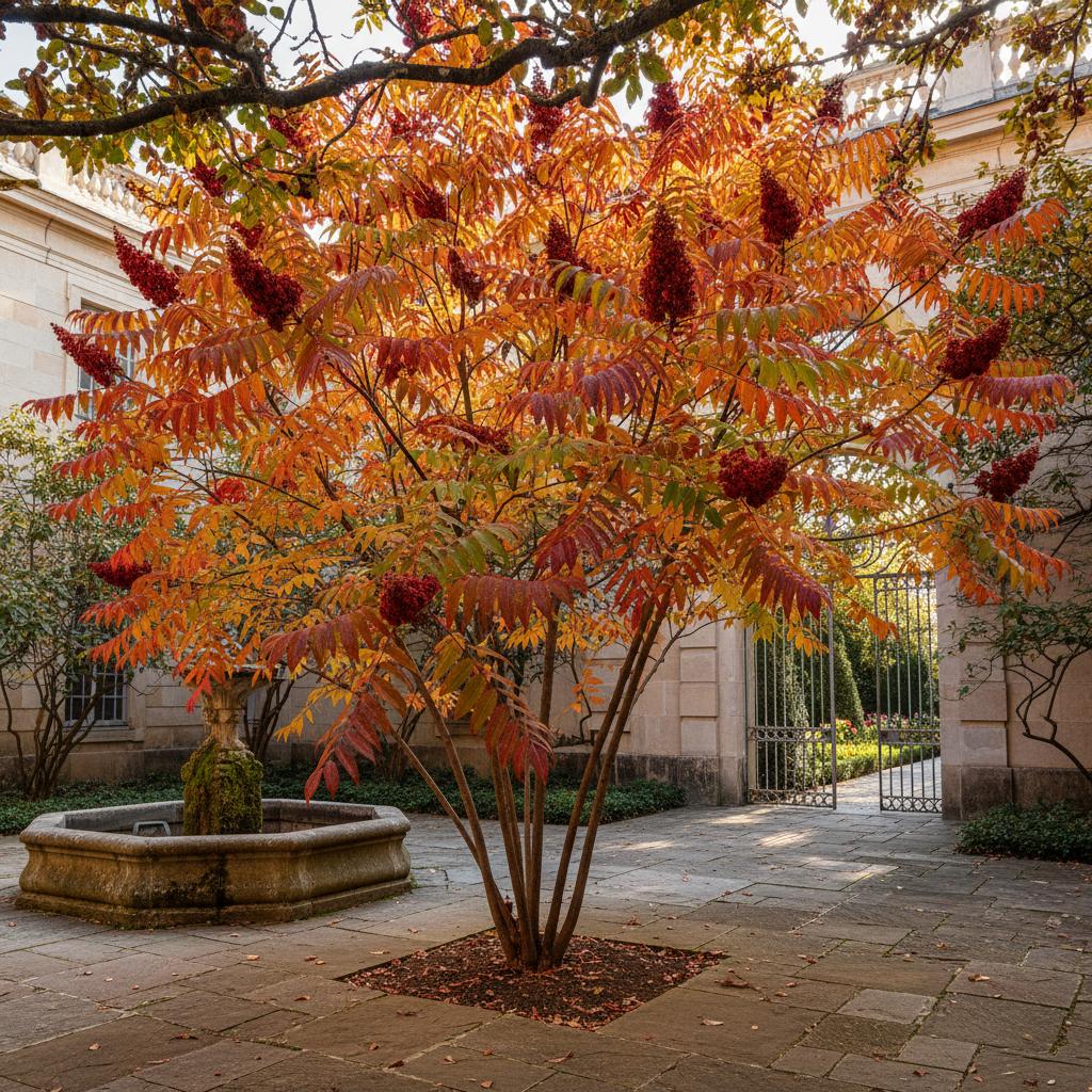 Flügel-Sumach (Rhus copallinum)