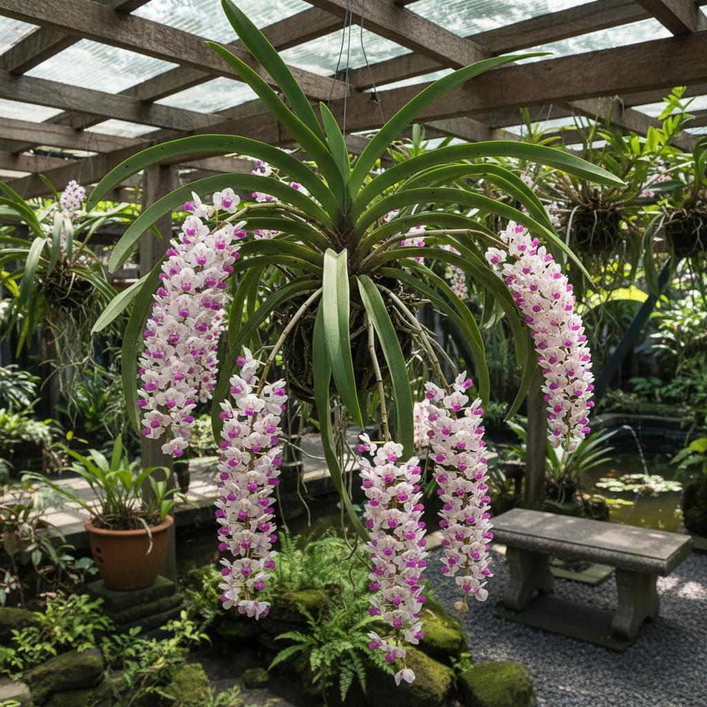 Riesige Rhynchostylis (Rhynchostylis gigantea)