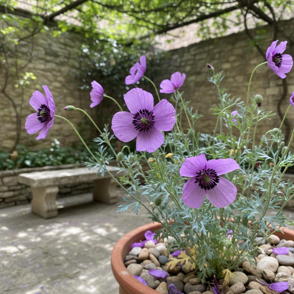 Hybride Rauchblume (Roemeria hybrida)