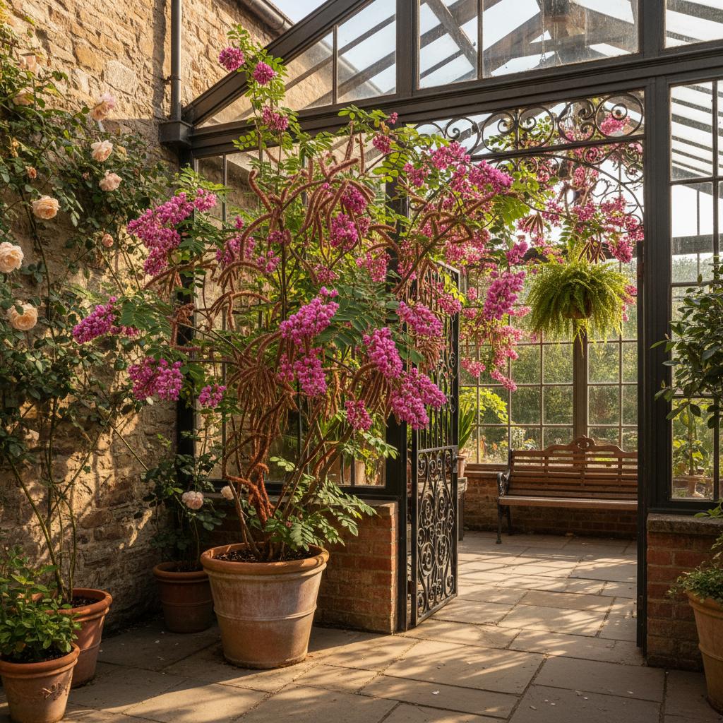 Rosenakazie (Robinia hispida)