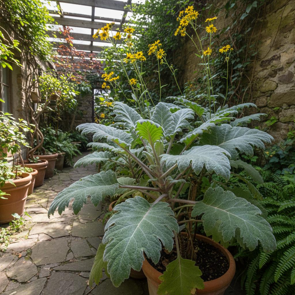 Großblättriges Feuerkraut (Roldana petasitis)
