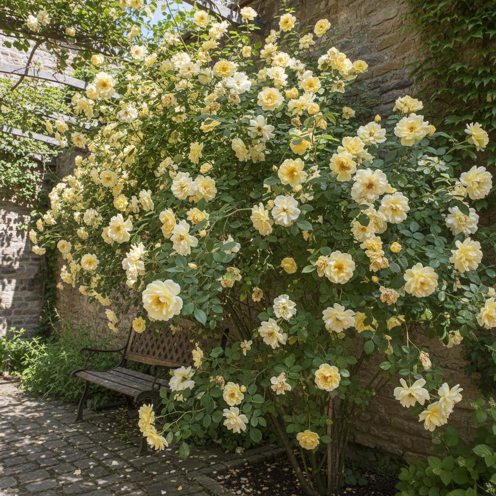 Gelbe Heckenrose (Rosa xanthina)
