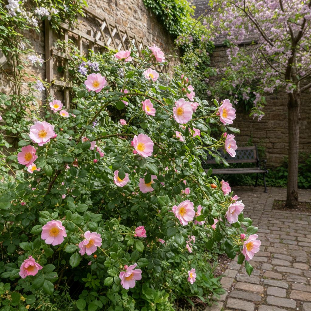 Virginische Wildrose (Rosa virginiana)
