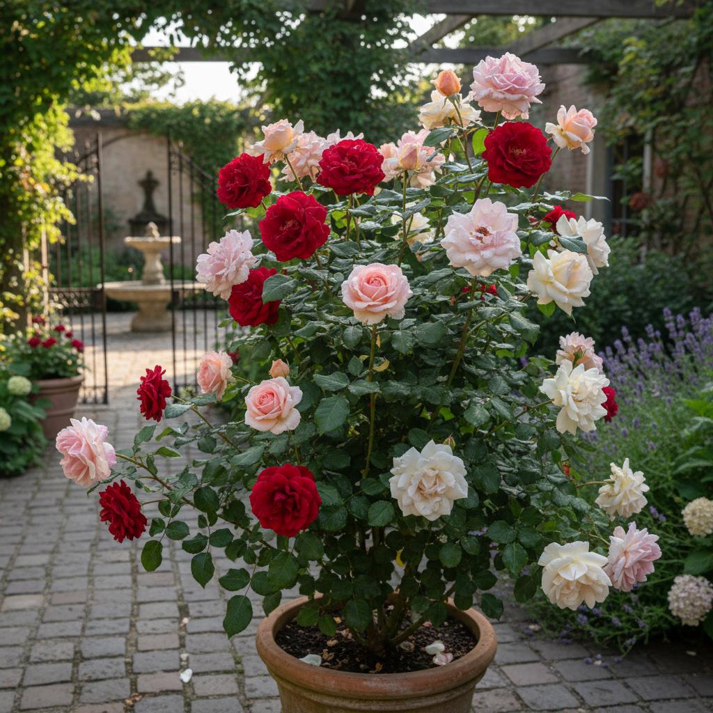 Rosa ibrida (Rosa × hybrida)