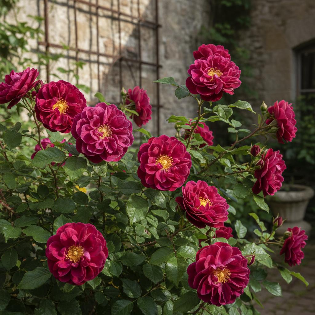 Gallische Rose (Rosa gallica)