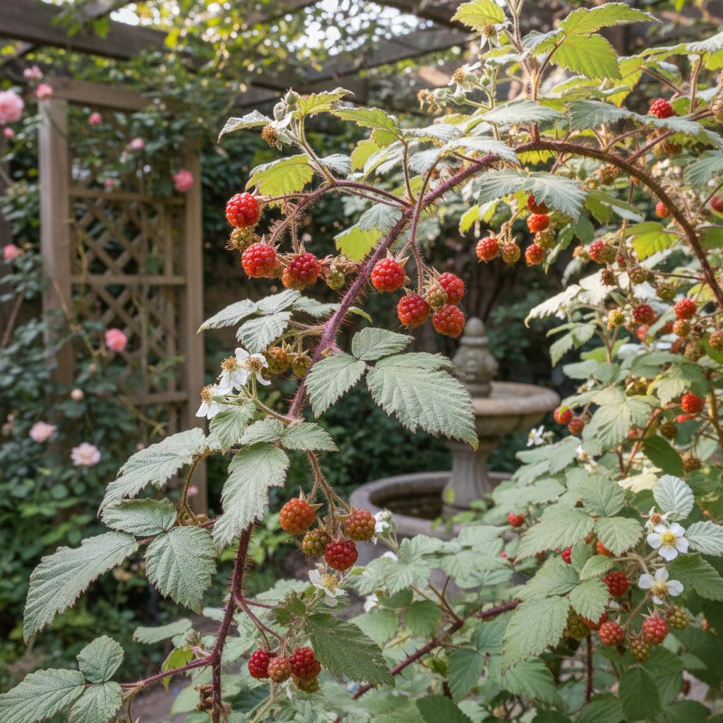 Lampone Giapponese (Wineberry) (Rubus phoenicolasius)