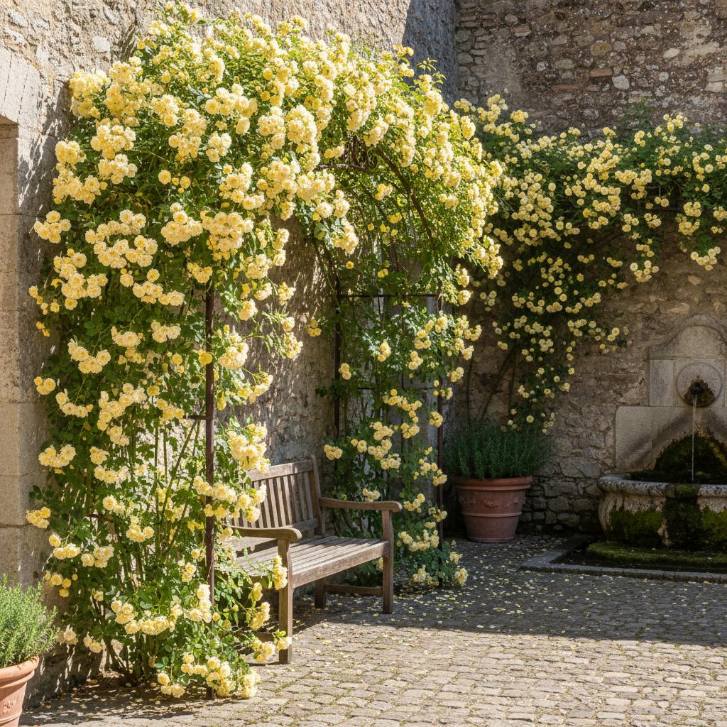 Banks-Rose (Rosa banksiae)