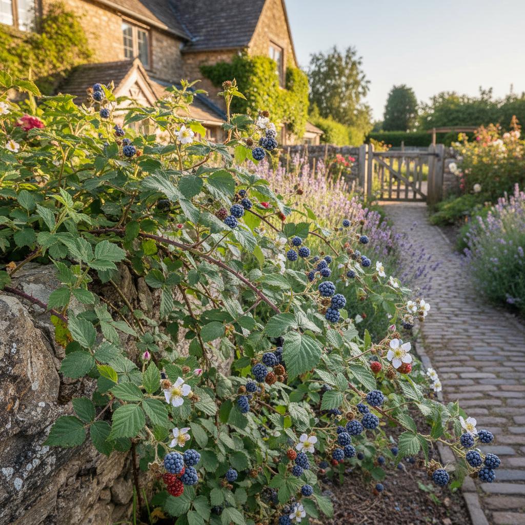 Lampone cesio (lampone silvestre nero) (Rubus caesius)