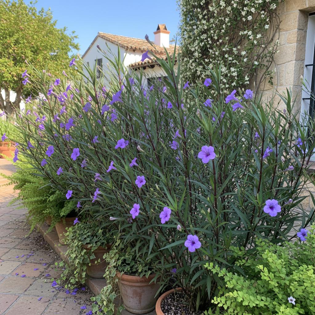 Mexican Petunia (Ruellia simplex)