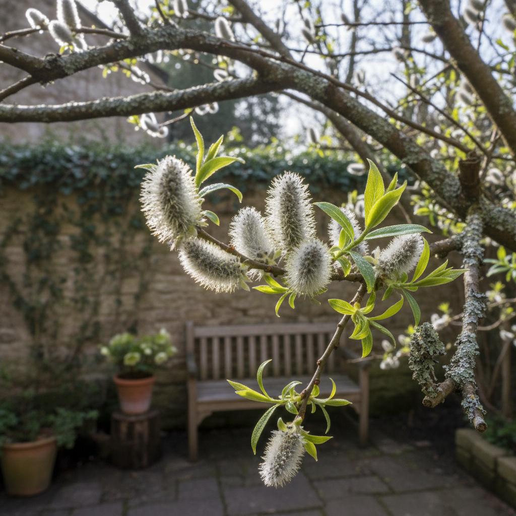 Ziegenweide (Kätzchenweide) (Salix caprea)