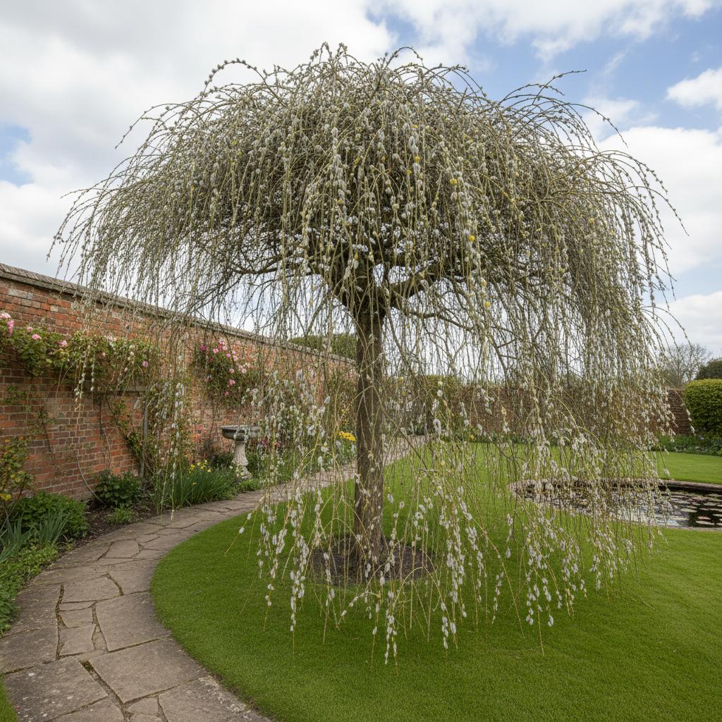 Trauer-Kappweide (Salix caprea 'Pendula')