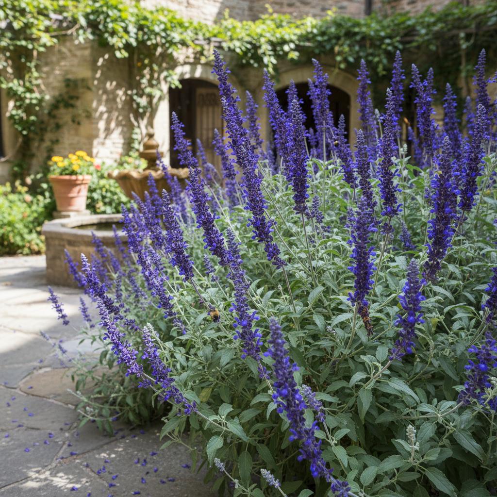 Mehlsalbei 'Victoria Blue' (Salvia farinacea 'Victoria Blue')