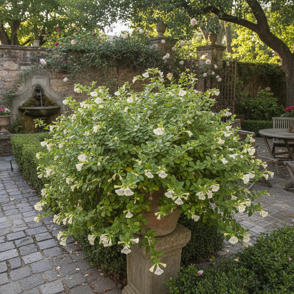 Kriechender Falscher Oregano (Salpichroa origanifolia)