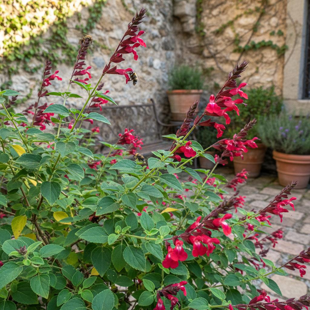 Kleinblättriger Salbei (Salvia microphylla)