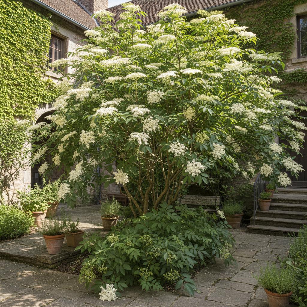 黑接骨木 (Sambucus nigra)