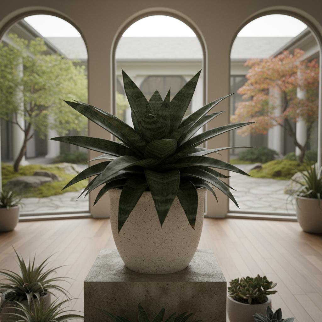 Zwerg-Sansevierie 'Jade' (Sansevieria Hahnii Jade)