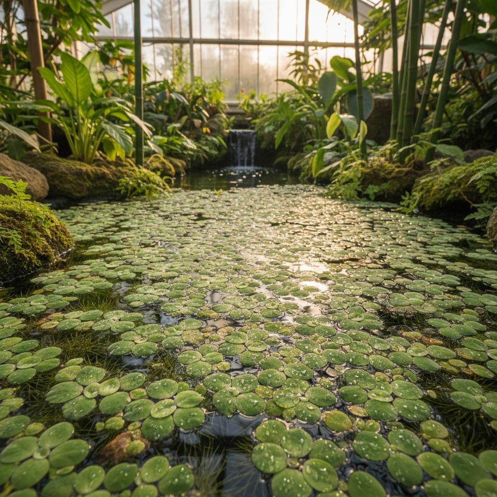 Kleiner Flohfarn (Salvinia minima)