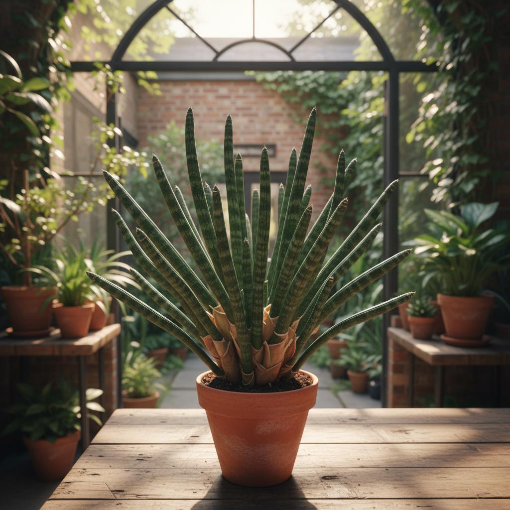 Schlangenpflanze 'Fernwood' Mikado (Sansevieria 'Fernwood' Mikado)