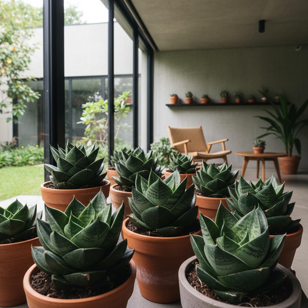 Zwerg-Sansevieria (Sansevieria hahnii)