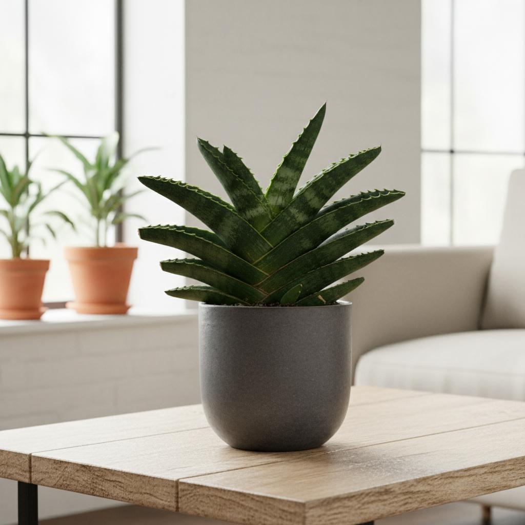 Samurai Zwerg-Sansevierie (Sansevieria ehrenbergii 'Samurai Dwarf')