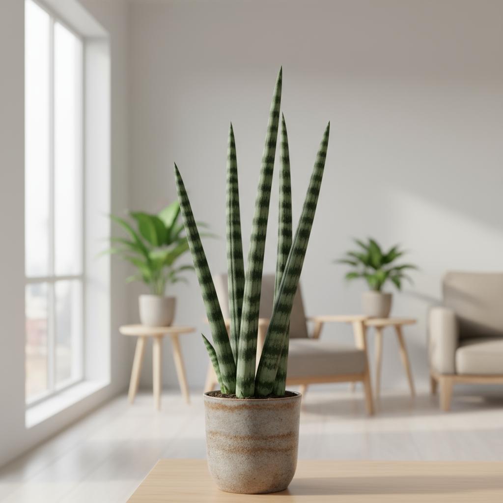 African Spear Plant (Sansevieria cylindrica)