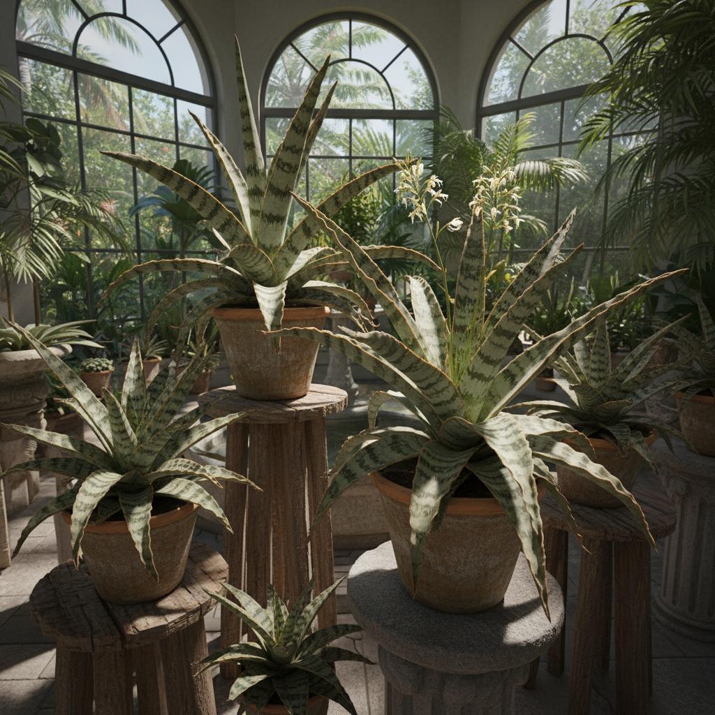 Kirkii-Sansevierie (Sansevieria kirkii pulchra)