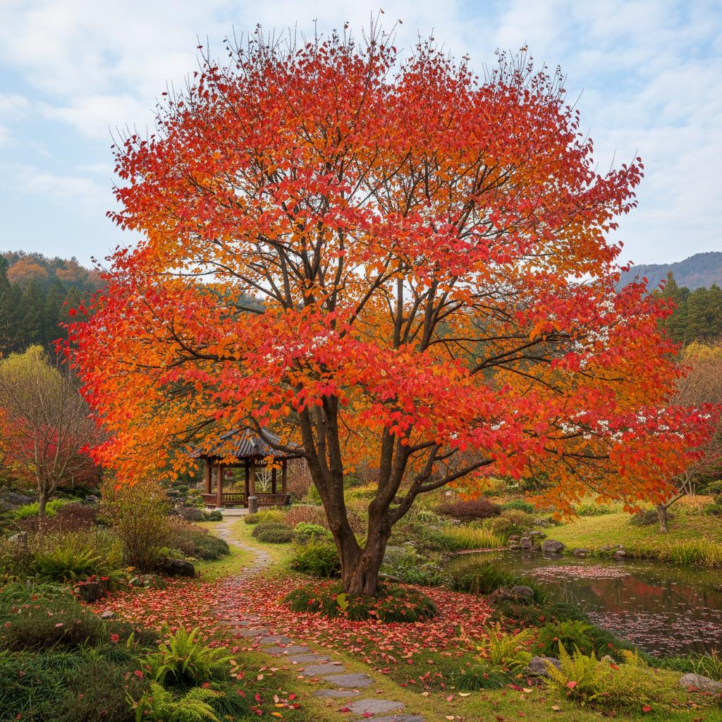 Chinesischer Seifenbaum (Sapium sebiferum)