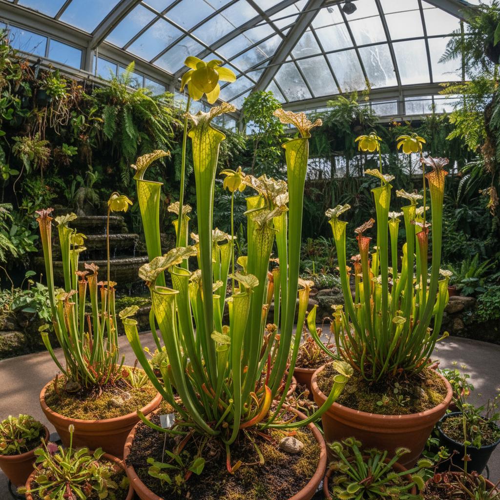 Gelbe Schlauchpflanze (Sarracenia flava)