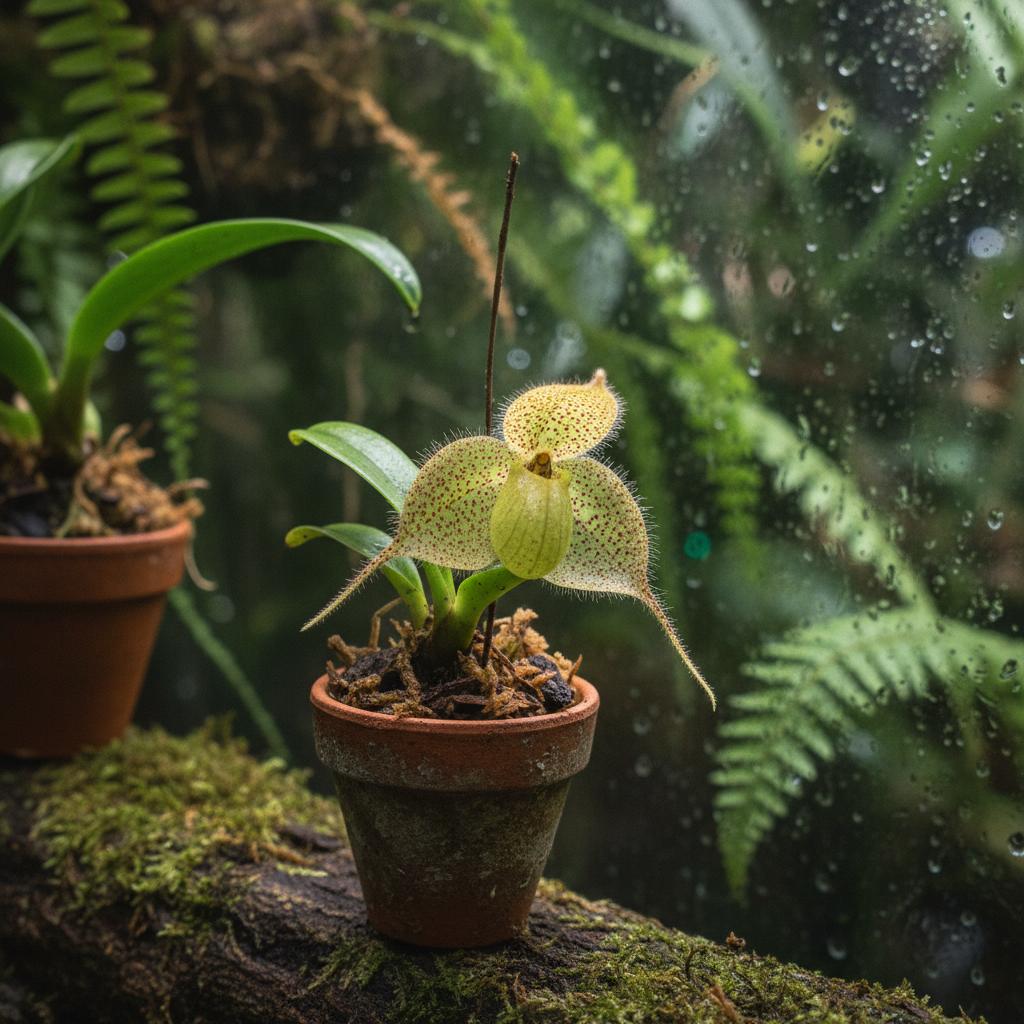 Miniatur-Orchidee (Scaphosepalum microdactylum)