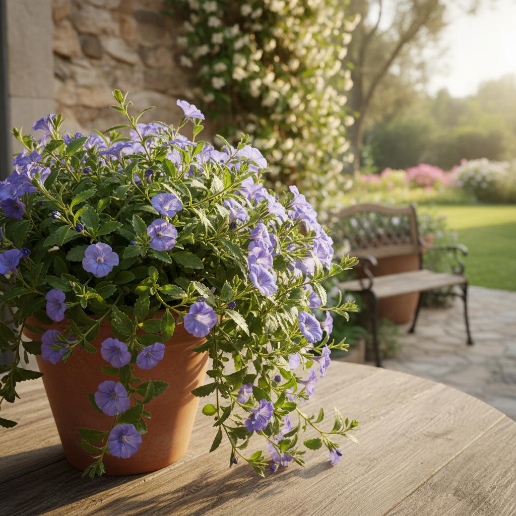 Kleine Fächerblume (Scaevola aemula)