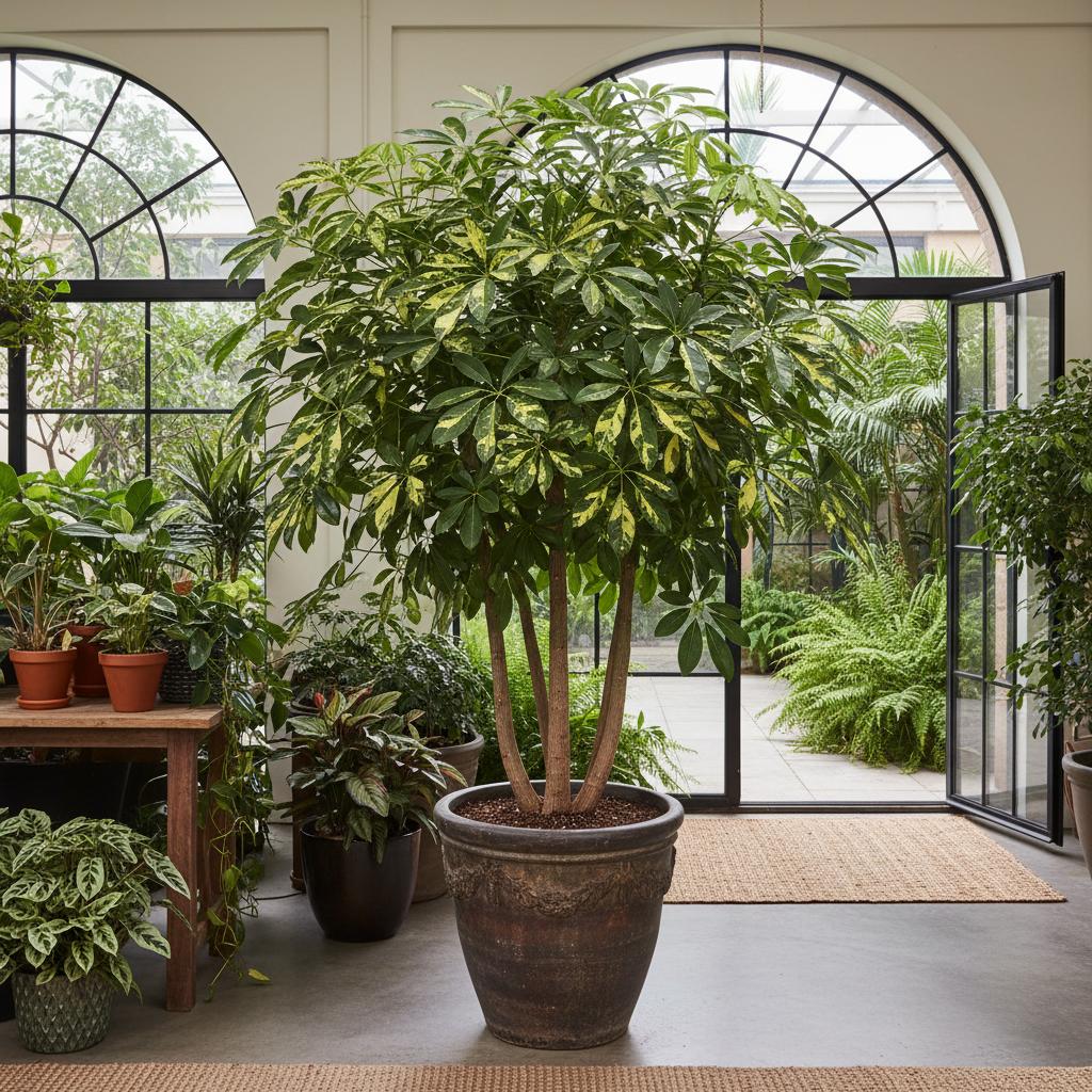 Goldene Strahlenaralie (Schefflera Amate Soleil)