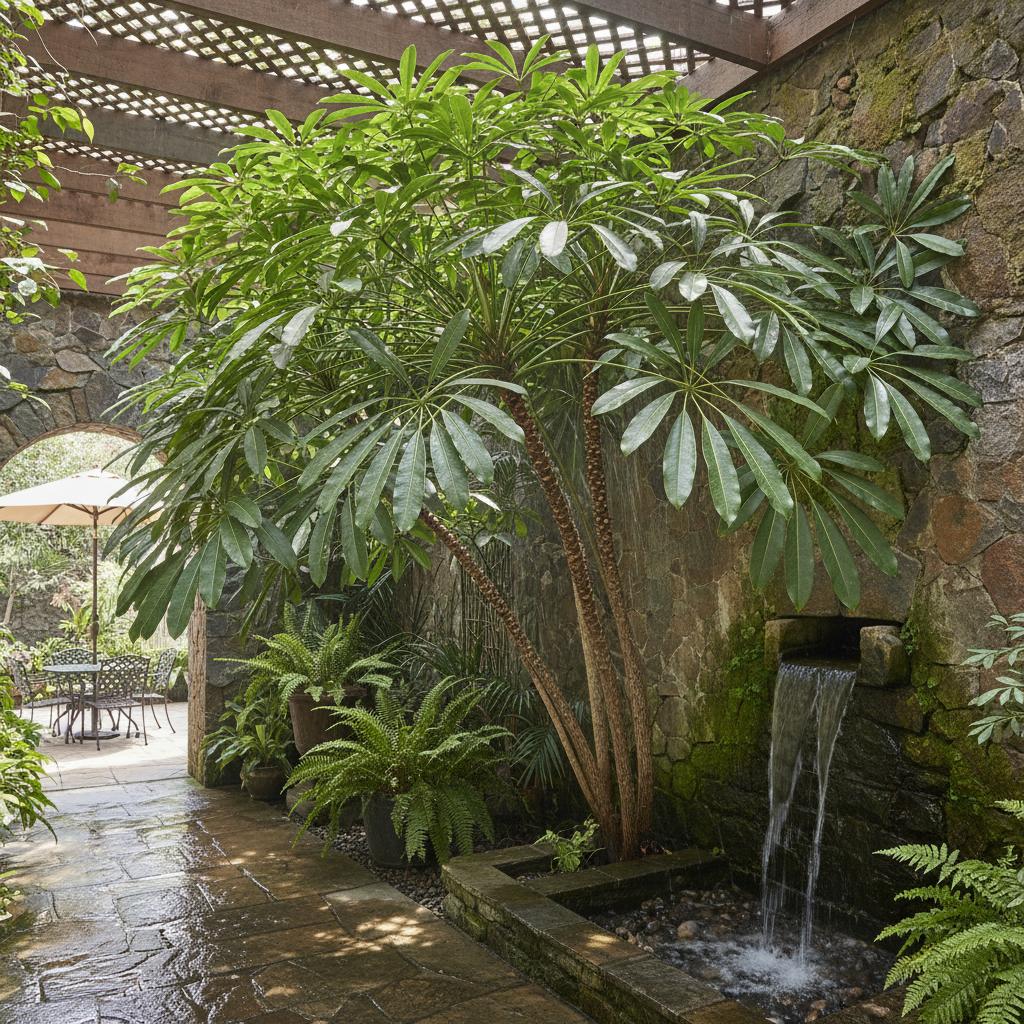 Zieraralie (Schefflera attenuata)