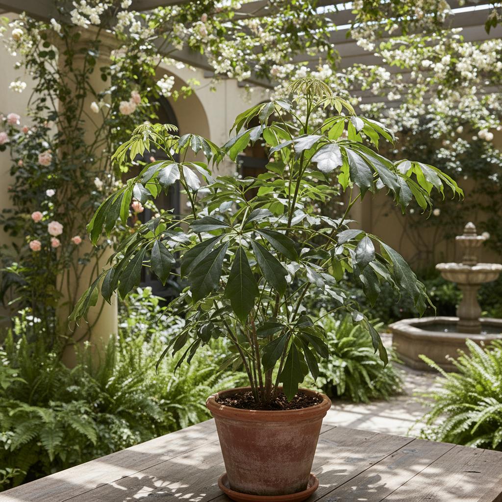 Eleganter Schefflera (Schefflera elegantissima)