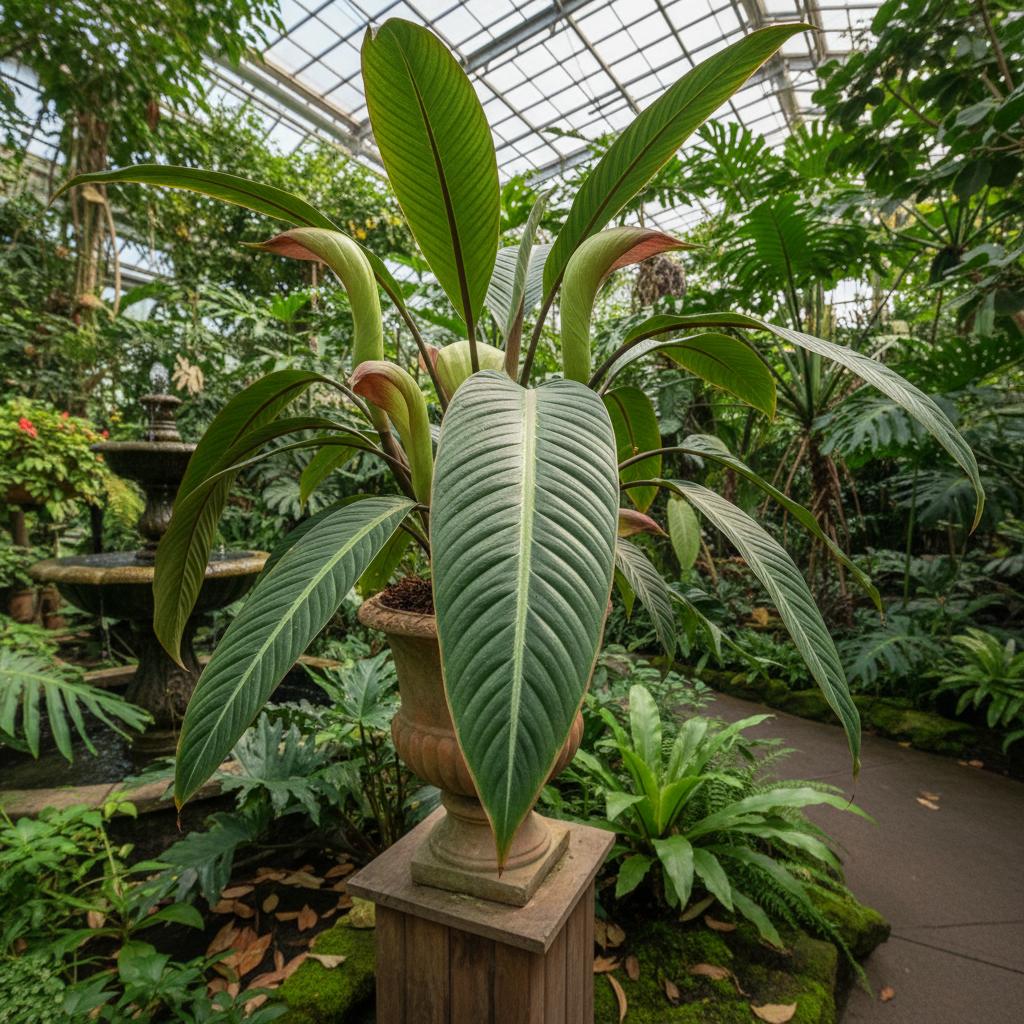 Kalkschlamm-Schismatoglottis (Schismatoglottis calyptrata)