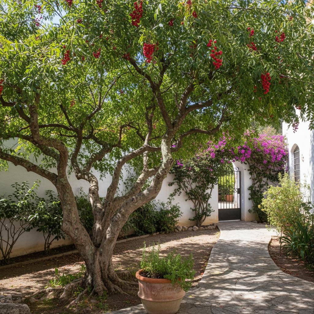 Brasilianischer Pfefferbaum (Schinus terebinthifolia)