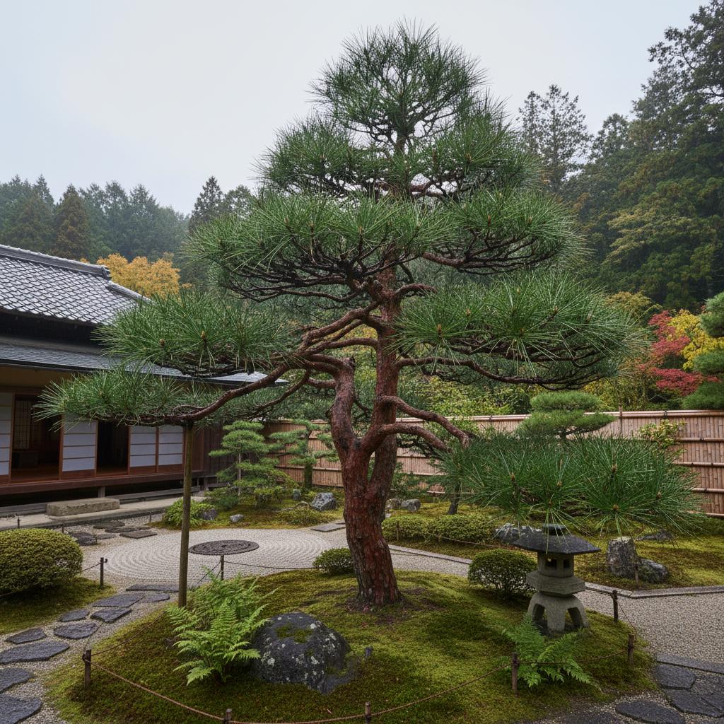 Japanische Schirmlärche (Sciadopitys verticillata)