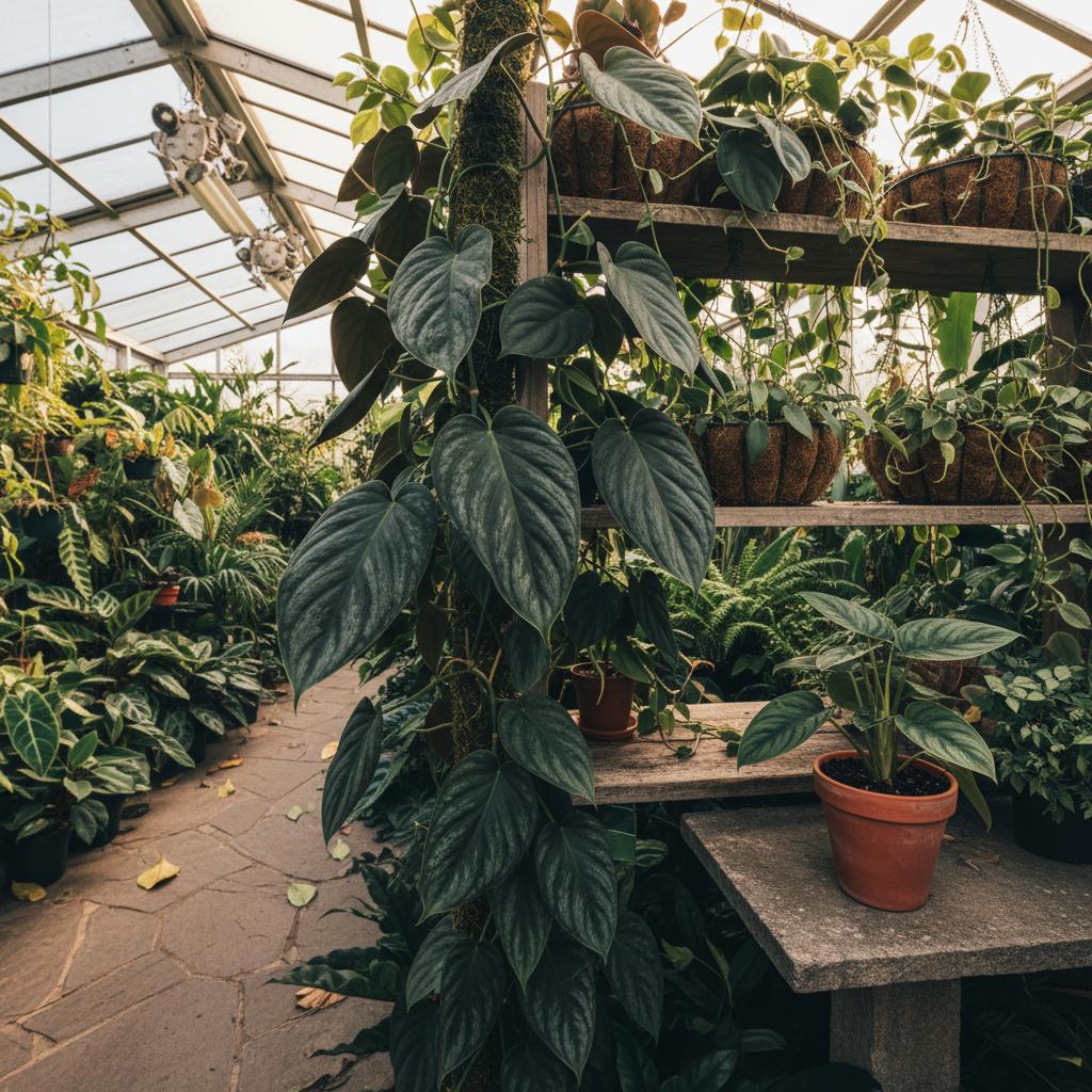 Silberblatt-Scindapsus (Scindapsus treubii)