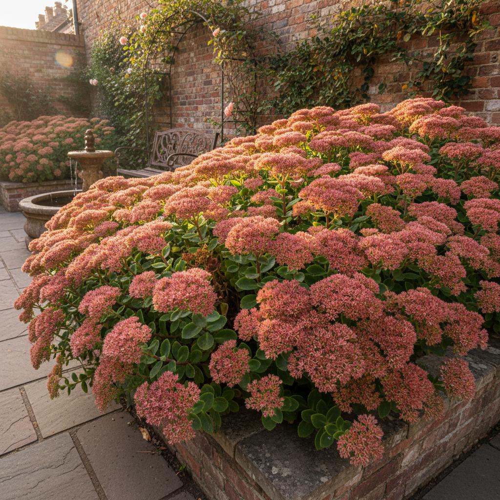 Herbstfreude Fetthenne (Sedum 'Autumn Joy')