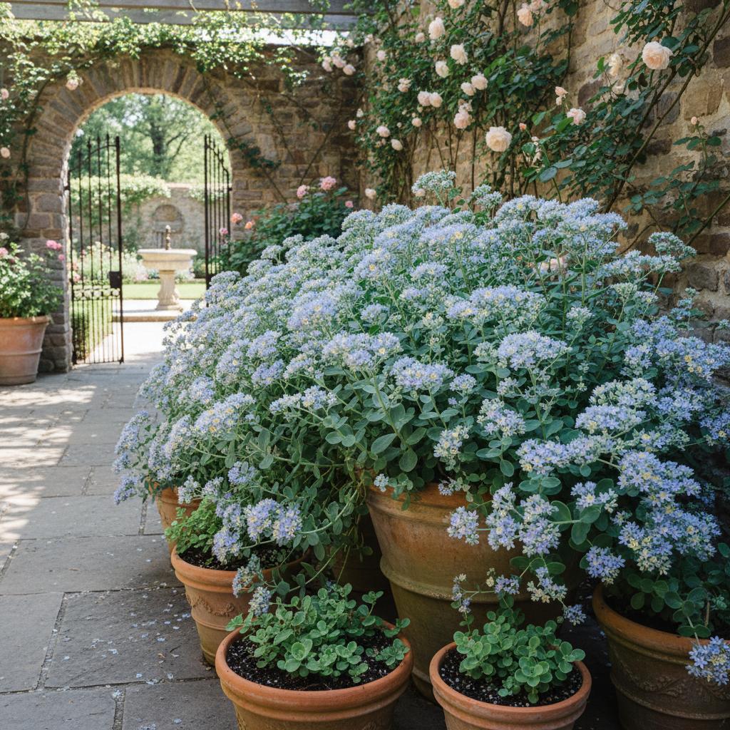 Blauer Mauerpfeffer (Sedum caeruleum)