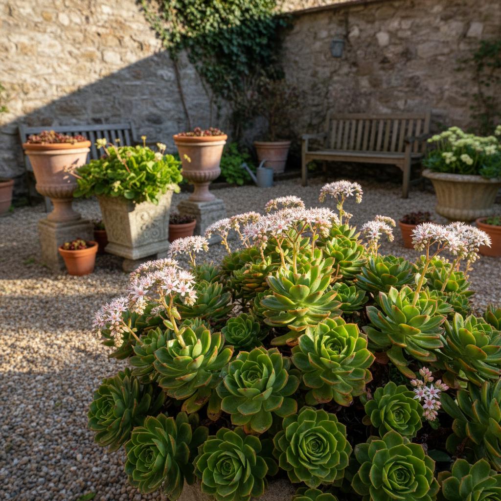Glänzende Fetthenne 'Obesum' (Sedum lucidum 'Obesum')