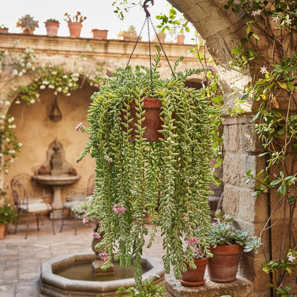 Eselsschwanz-Sedum (Sedum morganianum)