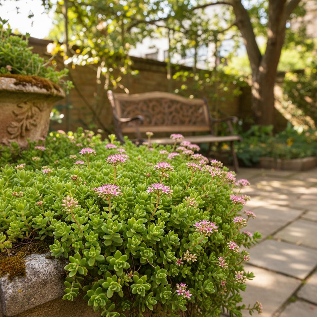 Kriechender Mauerpfeffer 'Green Mound' (Sedum spurium 'Green Mound')