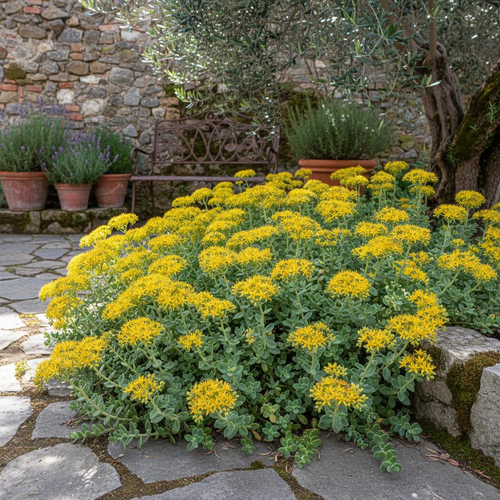 Schmalblättrige Fetthenne (Sedum sediforme)